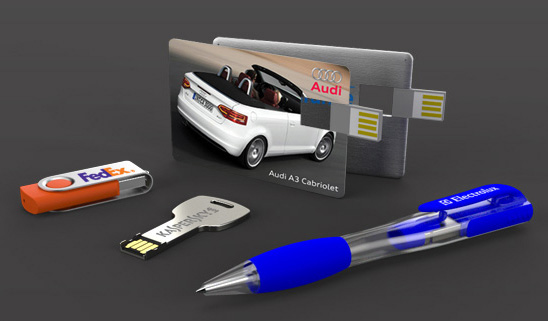 Popular models of customized USB flash drives